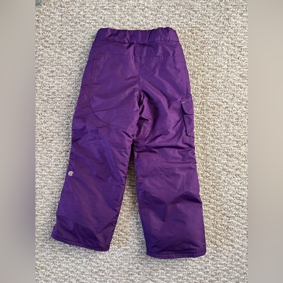 Purple Champion Snow Pants Kids Size 6 - Picture 5 of 5